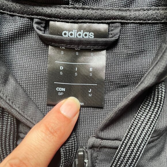 Men's ADIDAS Lightweight jacket with hood, Size S - Picture 2 of 3